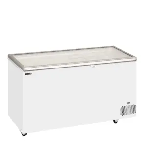 TEFCOLD ST401 Hinged Glass Lid Chest Freezer