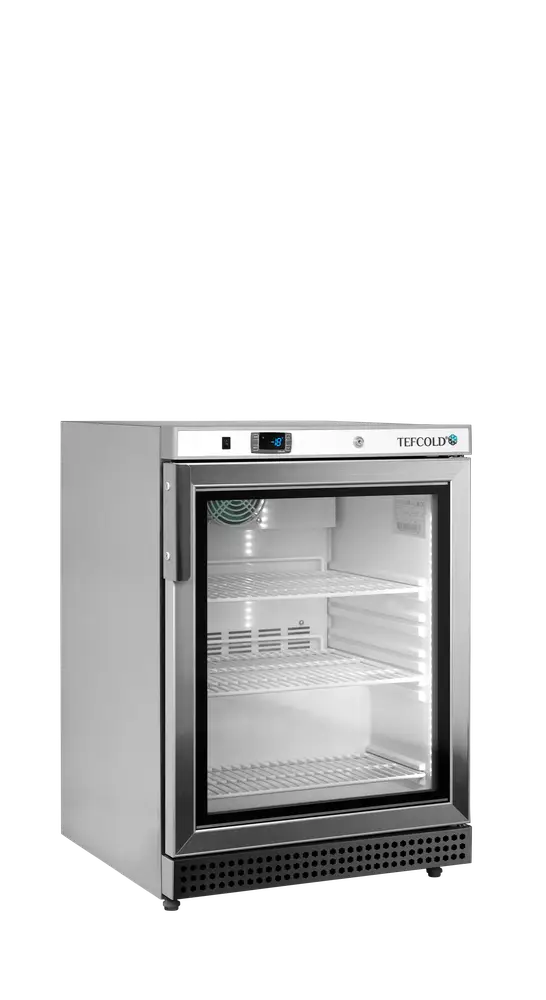 TEFCOLD UF200VSG Glass Door Display Freezer