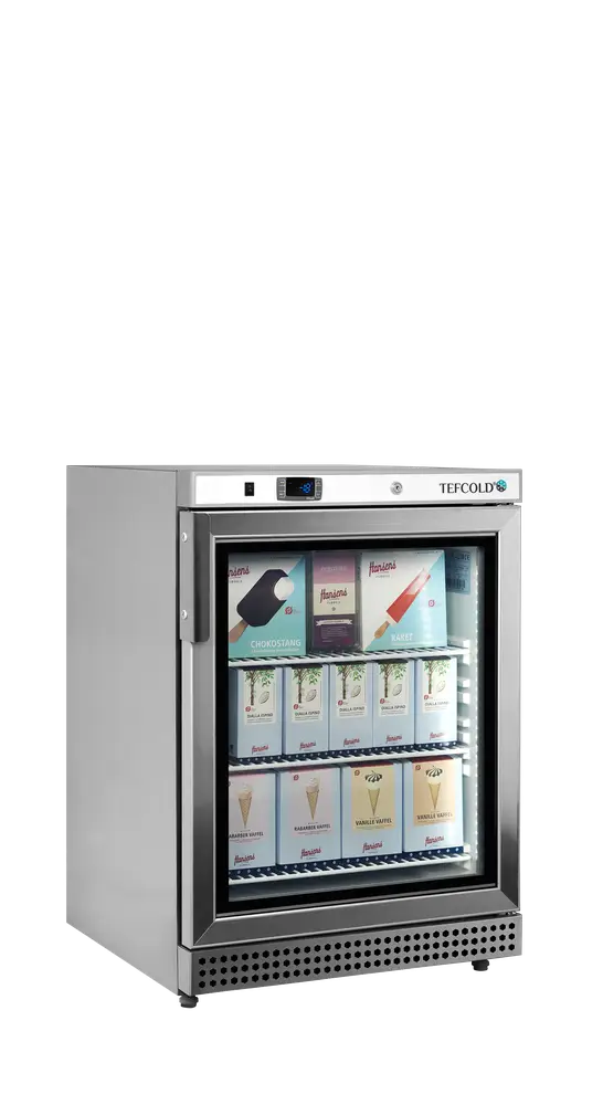 TEFCOLD UF200VSG Glass Door Display Freezer - Image 2