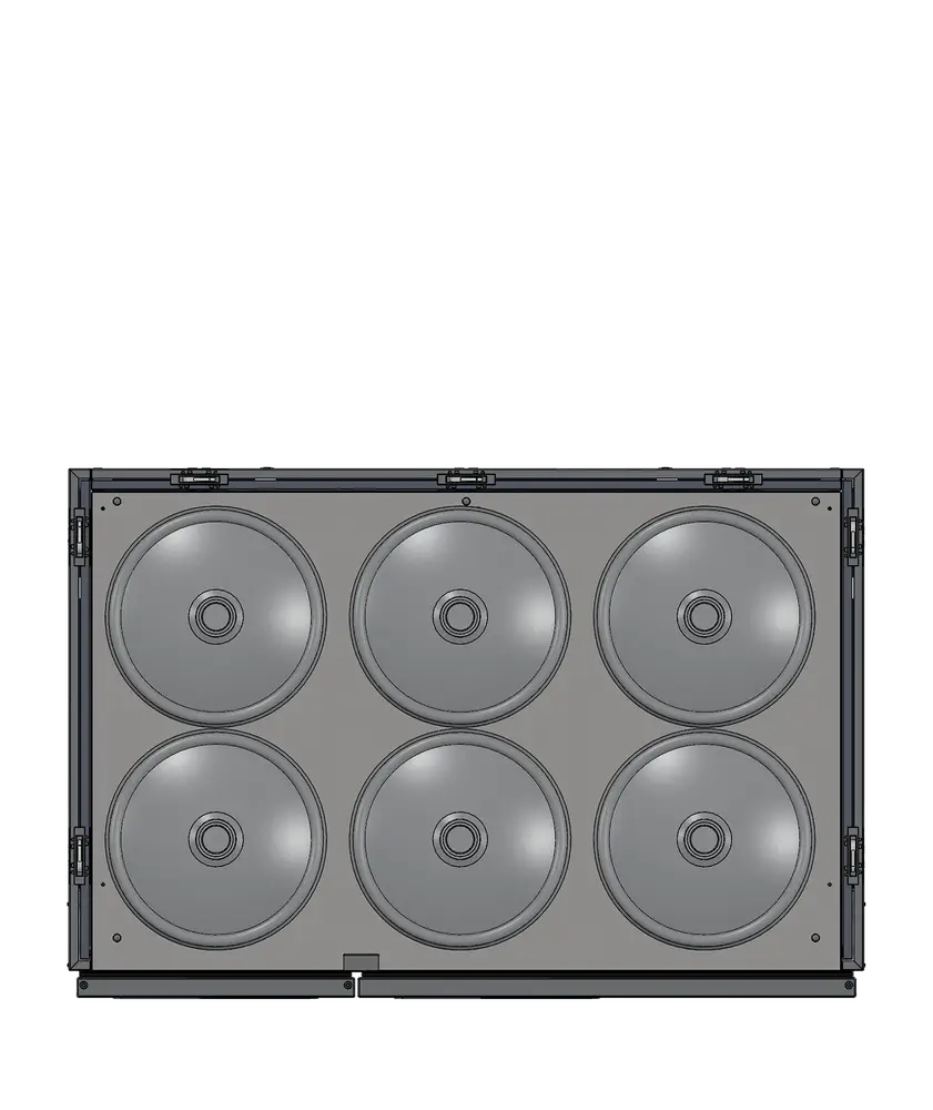 Serrco by TEFCOLD SKB-6 High-end KEG Cooler