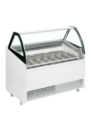 ISA BERMUDA VIEW RV10 Ventilated Scoop Ice Cream Display
