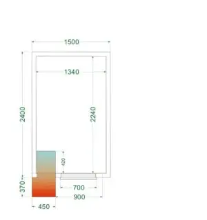 TEFCOLD CRPF1524 Chiller Room