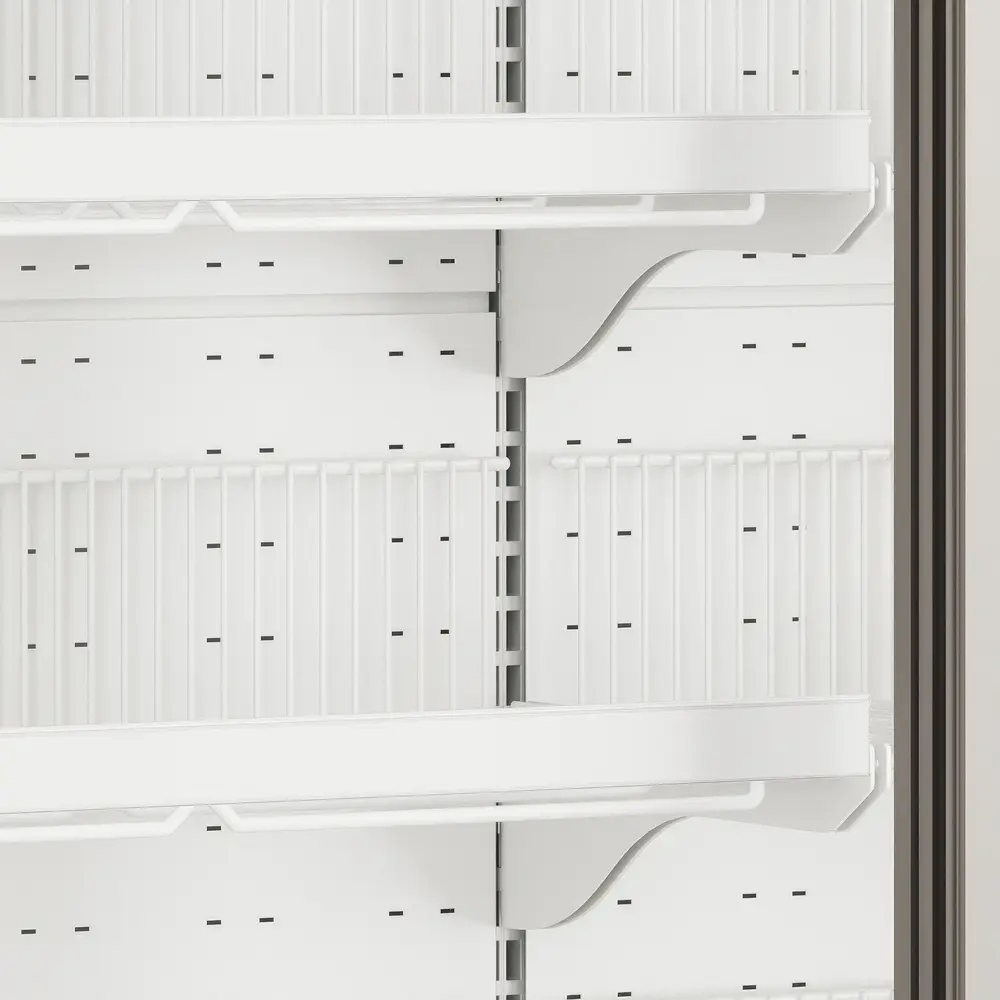 TEFCOLD Galaxy+ GPF2D White Glass Door Freezer - Image 3