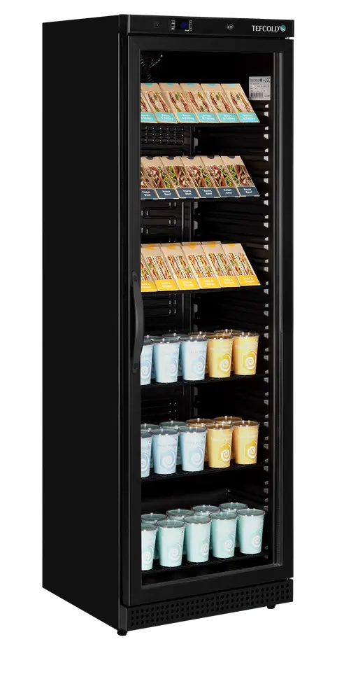 UR400G BLACK Glass Door Merchandiser - Image 2