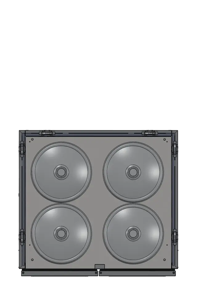 Serrco by TEFCOLD SKB-4 High-end KEG Cooler