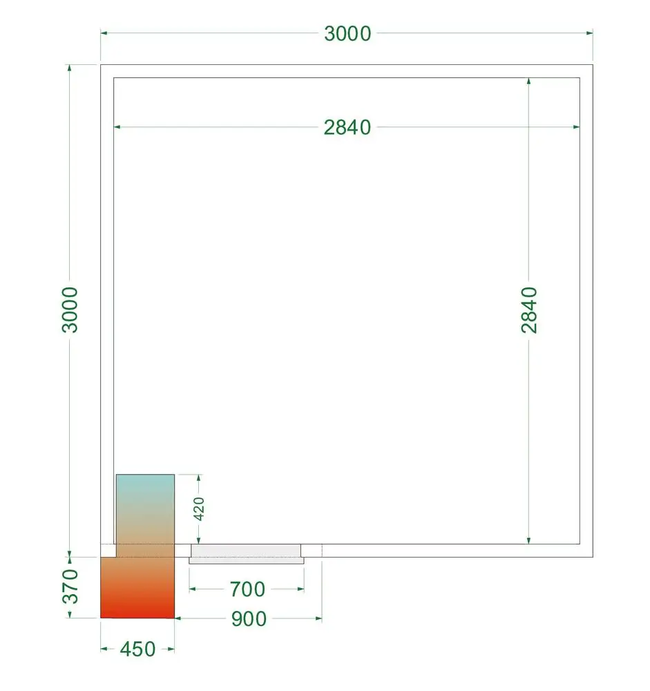 TEFCOLD CRPF3030 Chiller Room