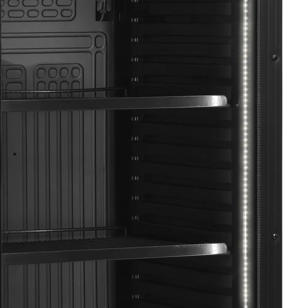 TEFCOLD CEV425CP BLACK Glass Door Merchandiser - Image 4