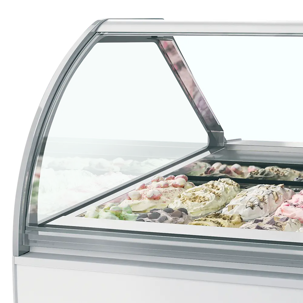 ISA MILLENNIUM LX20 Ventilated Scoop Ice Cream Display - Image 3