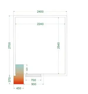 TEFCOLD CRPF2427 Chiller Room