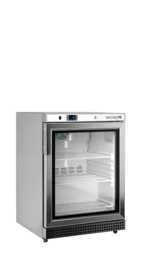 TEFCOLD UF200VSG Glass Door Display Freezer