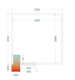TEFCOLD CRPF2727 Chiller Room