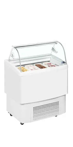 ISA FIJI 4 Ventilated Scoop Ice Cream Display
