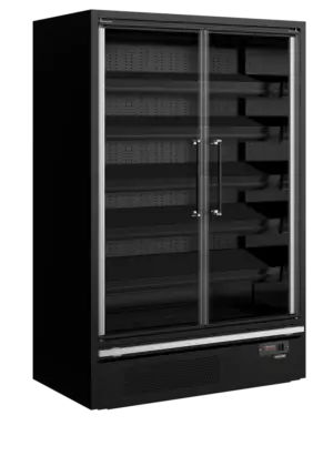 TEFCOLD Galaxy+ GP14FGD Black Multideck With Doors