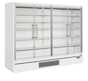 TEFCOLD Galaxy+ GP26FGD White Multideck With Doors