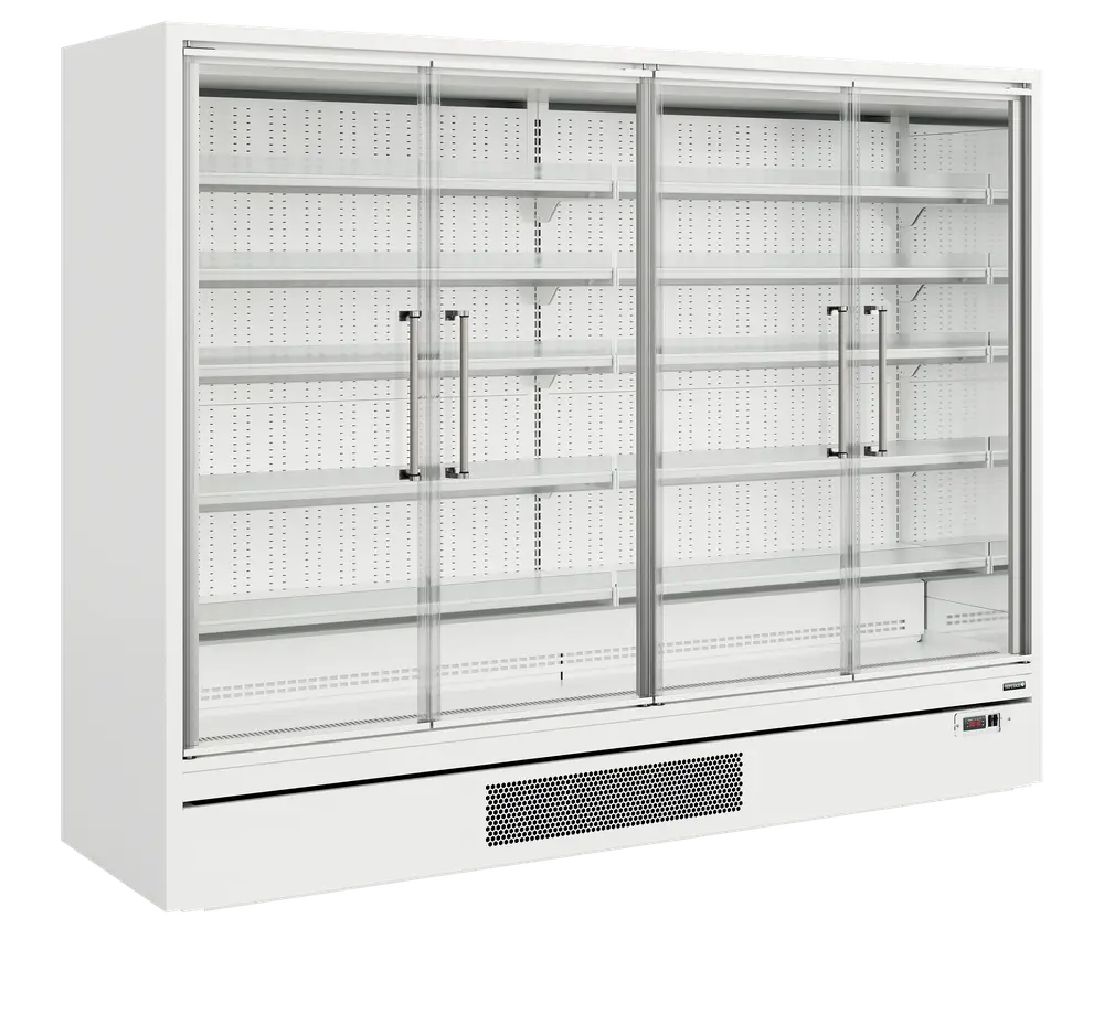TEFCOLD Galaxy+ GP26FGD White Multideck With Doors