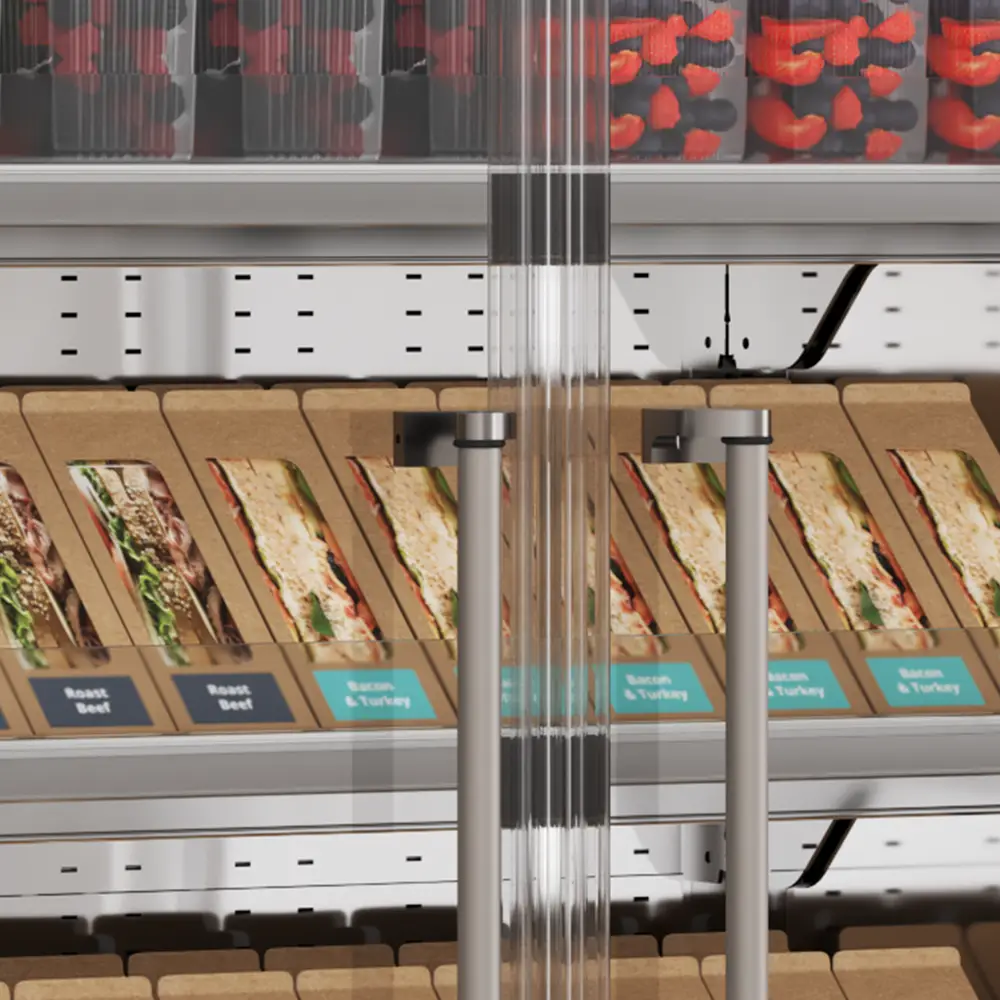 TEFCOLD Galaxy+ GP26FGD SS Multideck With Doors - Image 4