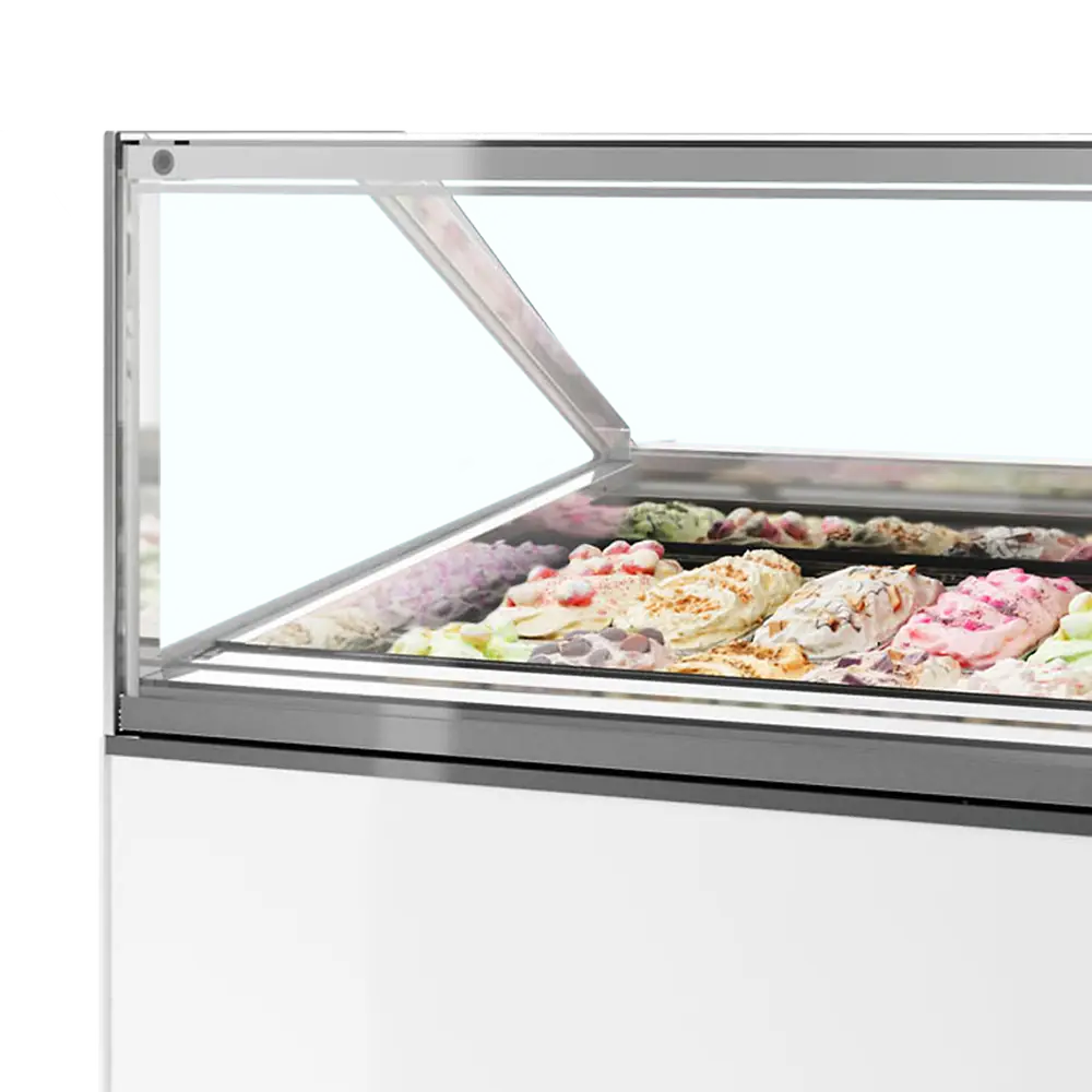 ISA MILLENNIUM ST18 Ventilated Scoop Ice Cream Display - Image 3
