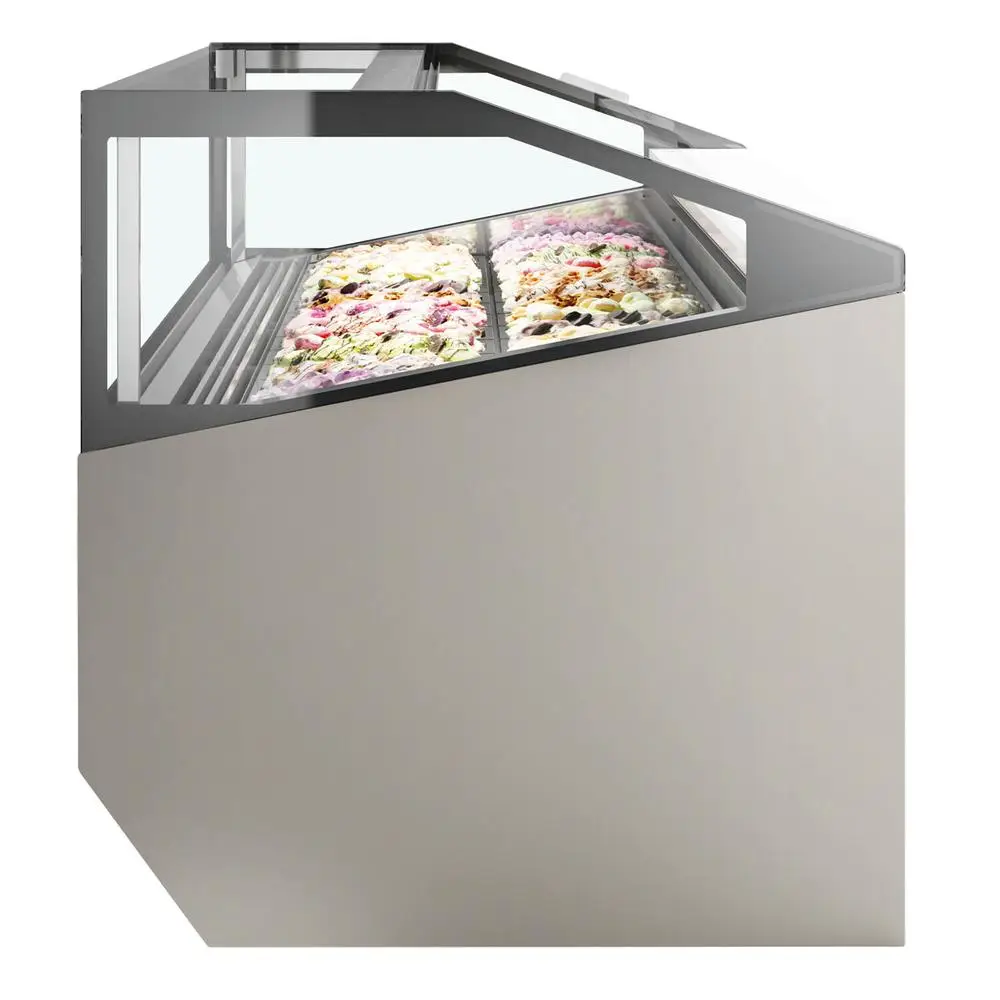 ISA SUPER CAPRI 24 Ventilated Scoop Ice Cream Display - Image 2