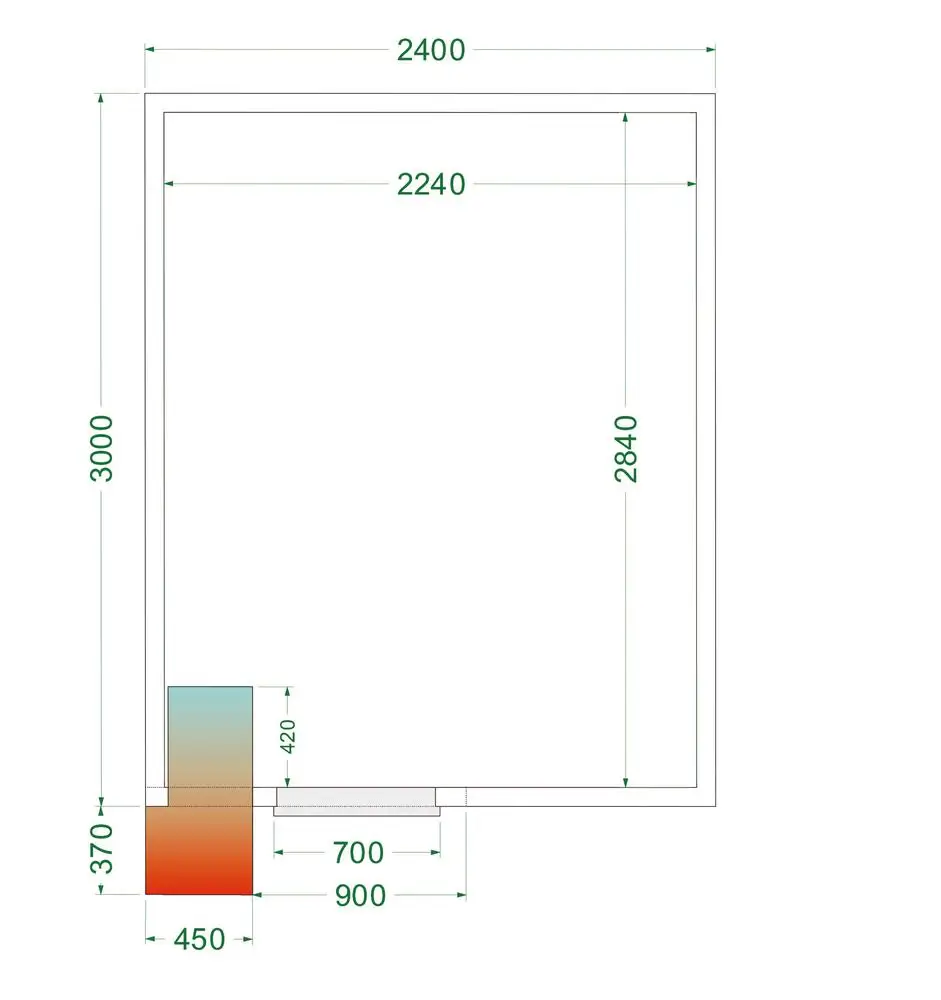 TEFCOLD CRPF2430 Chiller Room