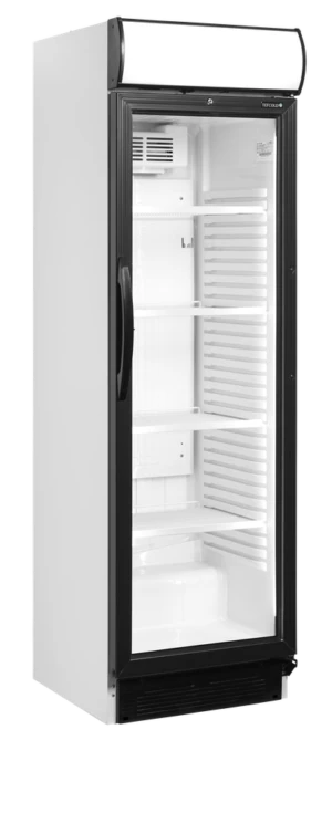 TEFCOLD CEV435CP 2 LED Glass Door Merchandiser