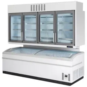 TEFCOLD SUPER ARV215DE Panoramic Top Case Freezer