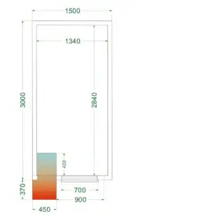 TEFCOLD CRPF1530 Chiller Room