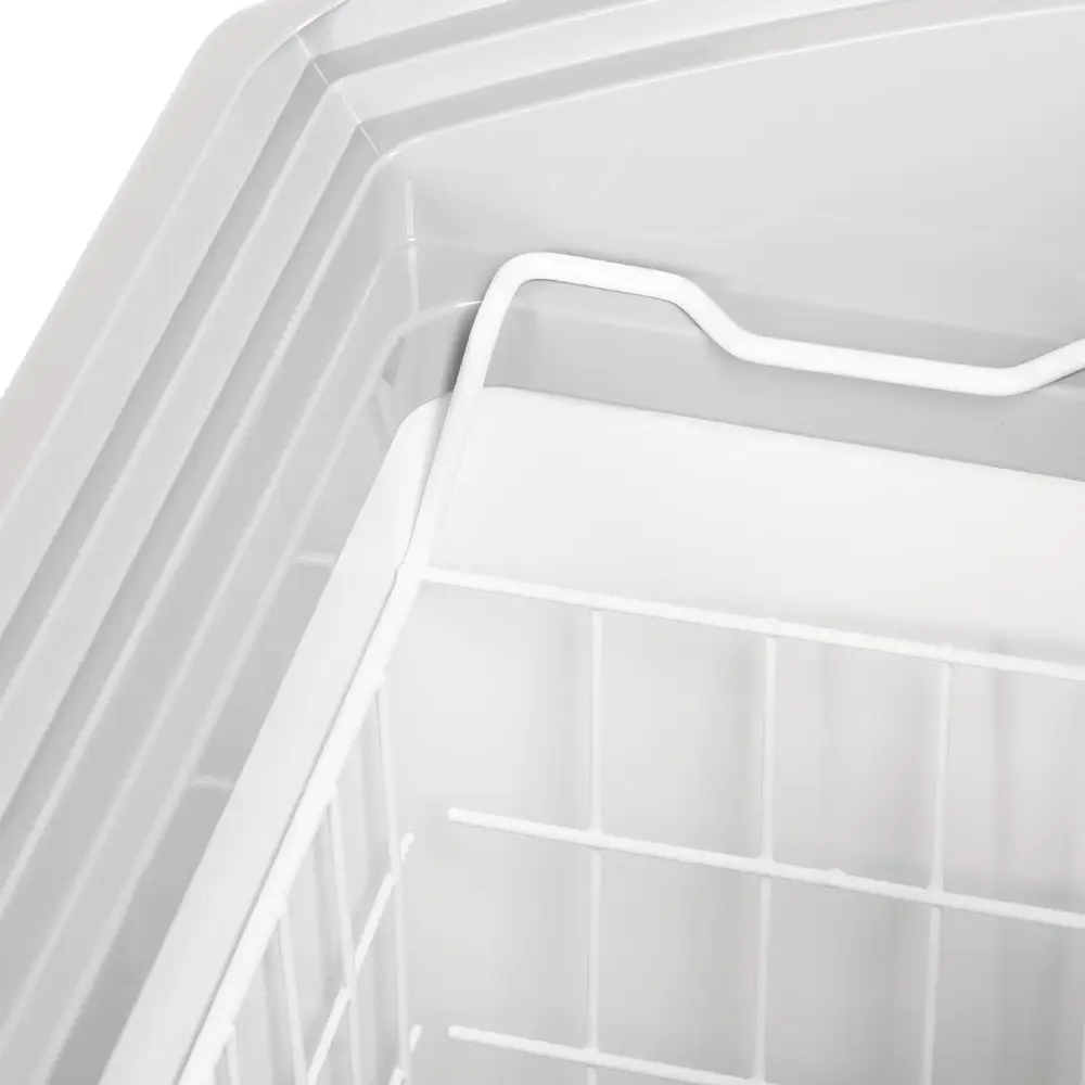 TEFCOLD NIC101CP Sliding Curved Glass Lid Chest Freezer - Image 3