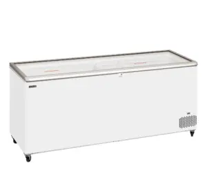 TEFCOLD ST701 Hinged Glass Lid Chest Freezer