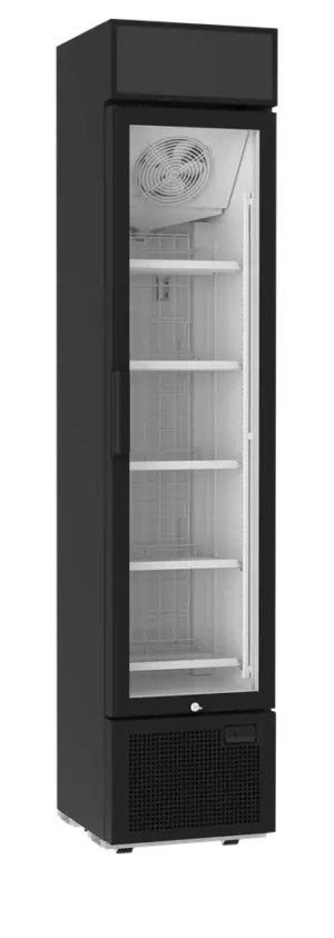 TEFCOLD FSF176VH B Slim Display Freezer