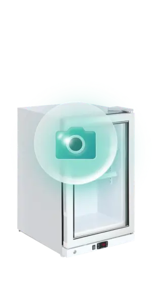 TEFCOLD UDB-F500V-BW1 Glass Door Display Freezer