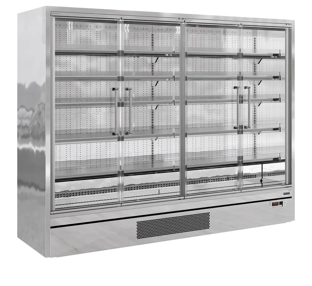 TEFCOLD Galaxy+ GP26FGD SS Multideck With Doors