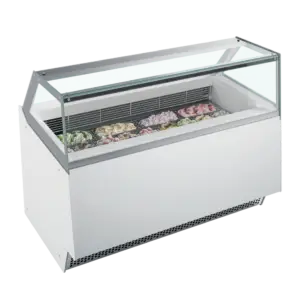 ISA ELEGANCE 13 Scoop Ice Cream Display