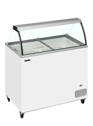 TEFCOLD IC301SC + CANOPY Scoop Ice Cream Display