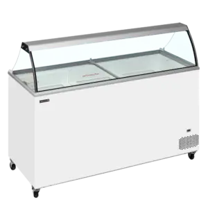IC501SC + CANOPY Scoop Ice Cream Display w/Baskets