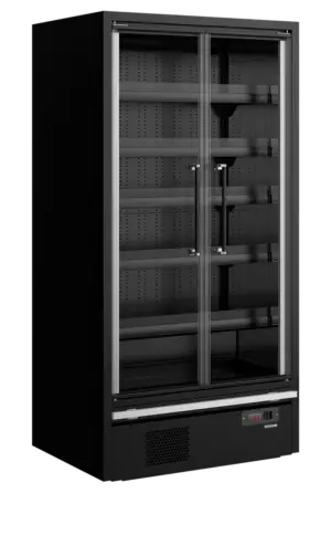 TEFCOLD Galaxy+ GP10FGD Black Multideck With Doors