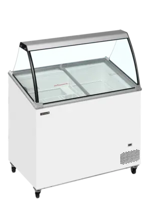 TEFCOLD IC301SCE + CANOPY Scoop Ice Cream Display