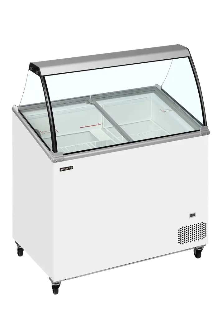 TEFCOLD IC301SCE + CANOPY Scoop Ice Cream Display