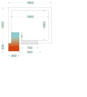 TEFCOLD CRNF1815 Freezer Room