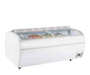 TEFCOLD DUPLA 2.2DE White High Vision Freezer