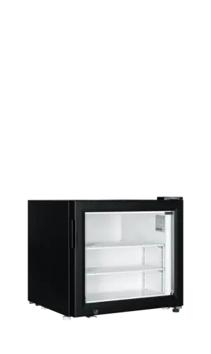 TEFCOLD UF50G Black Glass Door Display Freezer