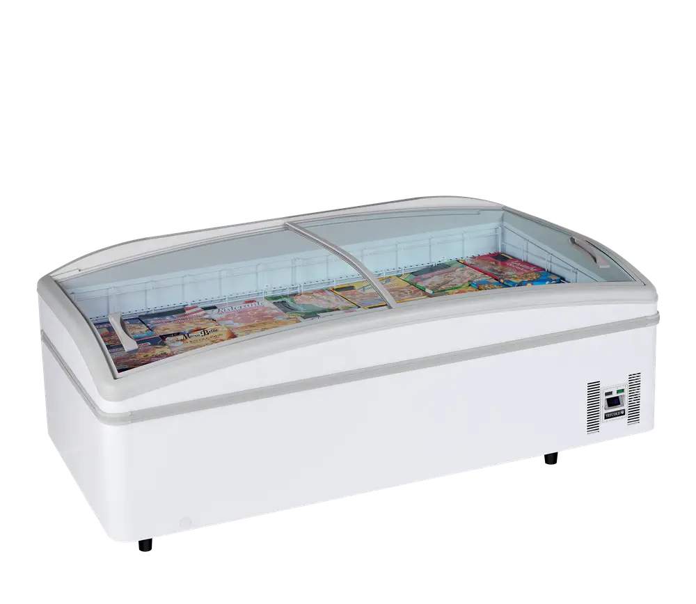 TEFCOLD SUPER 200HC DE White High Vision Supermarket Freezer
