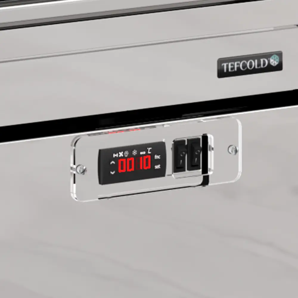 TEFCOLD Galaxy+ GP26FGD SS Multideck With Doors - Image 3