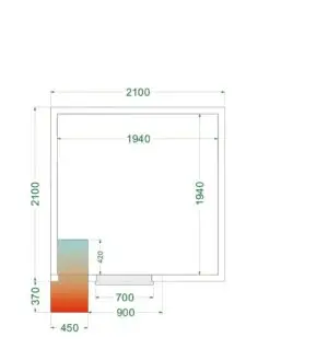 TEFCOLD CRPF2121 Chiller Room