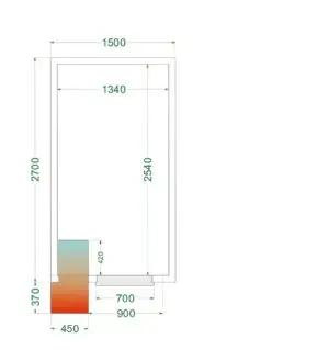 TEFCOLD CRPF1527 Chiller Room