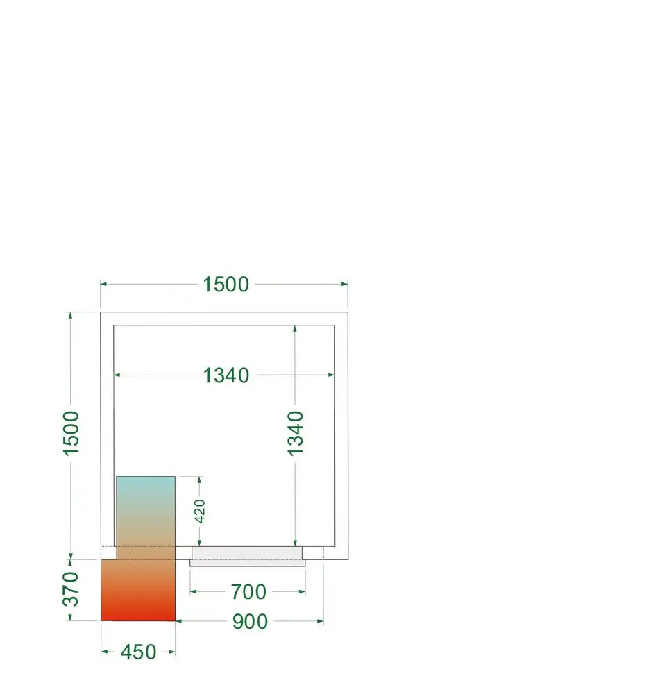 TEFCOLD CRPF1515 Chiller Room