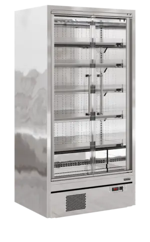 TEFCOLD Galaxy+ GP10FGD SS Multideck With Doors