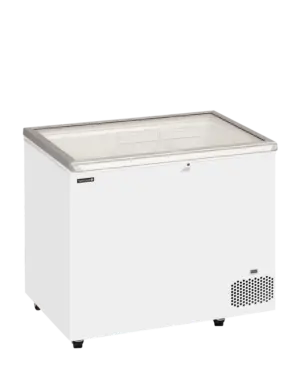 TEFCOLD ST300 Hinged Glass Lid Chest Freezer
