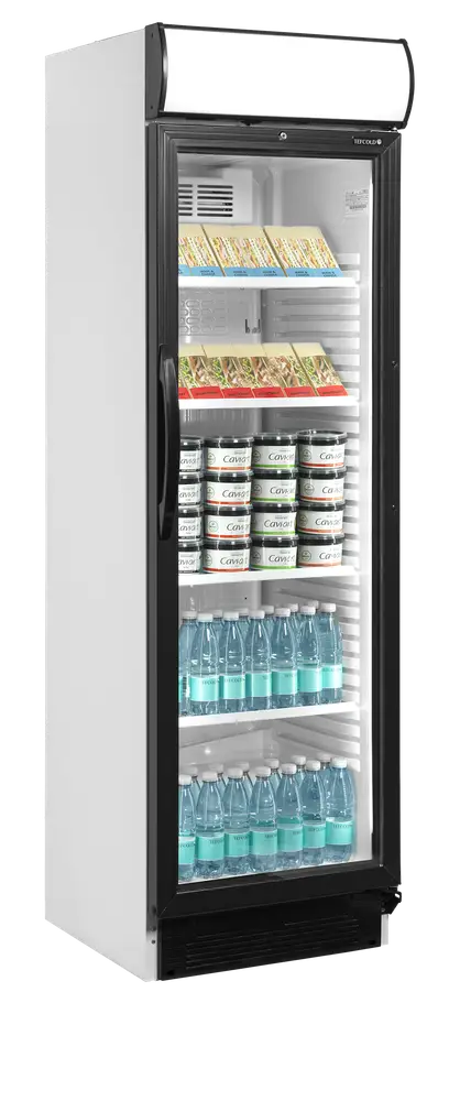 TEFCOLD CEV435CP 2 LED Glass Door Merchandiser - Image 2