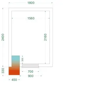 TEFCOLD CRNF1824 Freezer Room