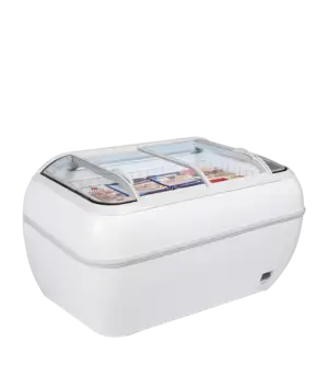 TEFCOLD DUPLA 2.2DE HC White High Vision Freezer